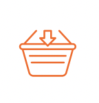 Storage bucket icon