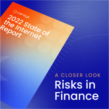 Blog title card: A closer look at risks in finance